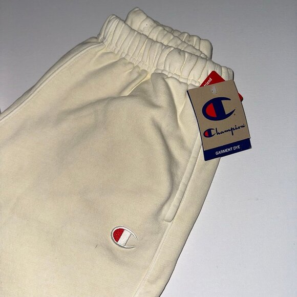 CHAMPION Women's Sweatpant Joggers in Cream - Picture 5 of 8